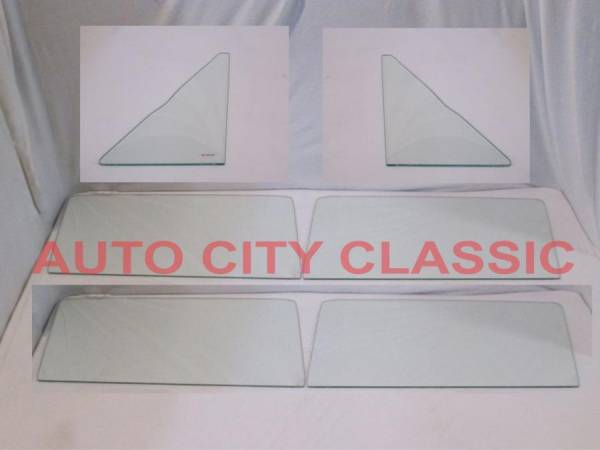 Auto City Classic - 1960-1961 Ford / Edsel / Mercury 4 Door Hardtop Side Glass Set SS-FEM-60-61-4H