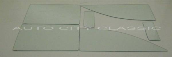 Auto City Classic - 1956 Ford Victoria / Mercury 2 Door Hardtop Side Glass Set SS-FM-56-2H