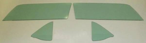 Auto City Classic - 1971-1973 Ford Mustang / Mercury Cougar 2 Door Hardtop Side Glass Set SS-FM-71-73-2H