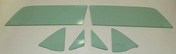 Auto City Classic - 1964-1966 Ford Mustang 2 Door Hardtop Side Glass Set SS-MSTG-64-66-2H