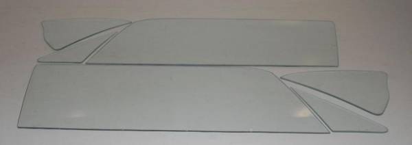 Auto City Classic - 1964-1966 Ford Mustang Convertible Side Glass Set SS-MSTG-64-66-CV