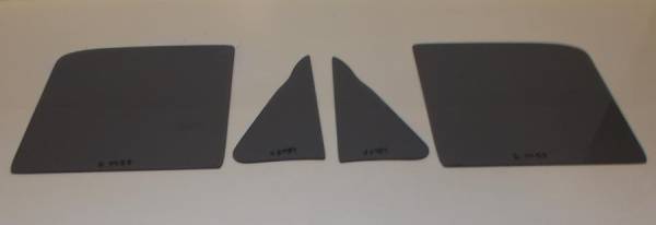 Auto City Classic - 1953-1955 Ford Pickup Closed Cab 81 and Panel Delivery 82 4 Piece Side Set SS5355FPU