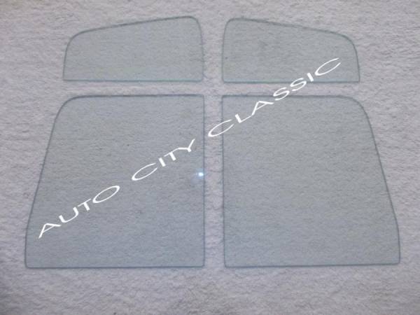 Auto City Classic - 1957-1960 Ford Cab and Panel Delivery 4 Piece Side Glass Set SS5760FPU