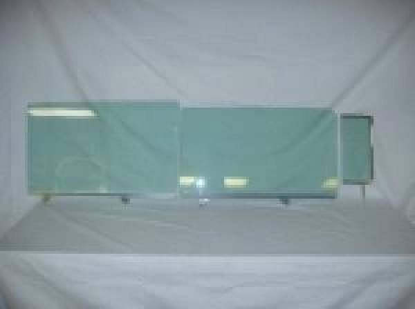 Auto City Classic - 1955-1957 Chevrolet / Pontiac 4 Door Sedan  Assembled Side Glass Set with Stationary Quarters SSA-5557CV4S