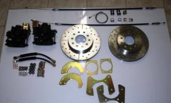 Auto City Classic - 1964-1972 GM A Body 10 & 12 Bolt Rear Disc Brake Conversion Wheel Kit