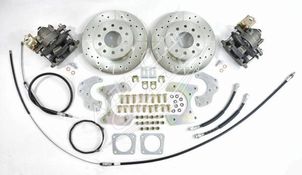 Auto City Classic - 1967 Chevrolet Camaro Non Staggered Shocks Rear Disc Brake Conversion Wheel Kit