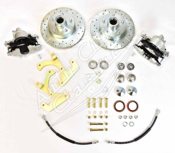 Auto City Classic - 1949-1954 Chevrolet Passenger Cars Front Disc Brake Conversion Wheel Kit