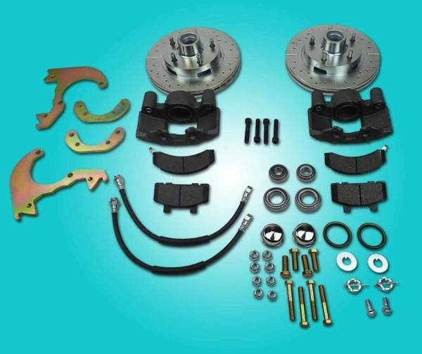 Auto City Classic - 1965-1968 Chevrolet Passenger Cars Original Wheel Disc Brake Conversion Wheel Kit