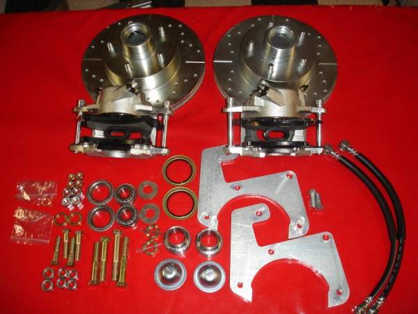 Auto City Classic - 1955 - 1959 Chevrolet Pickup Disc Brake Conversion Wheel Kit