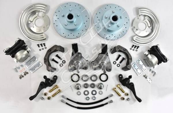Auto City Classic - 1963-1974 Mopar A, B, E-Body Disc Brake Conversion Wheel Kit- 5 on 4