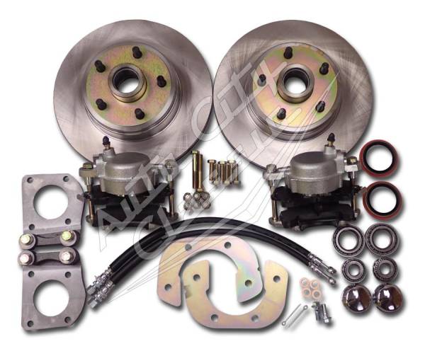 Auto City Classic - 1967-1970 Ford Mustang  / Mercury Cougar 5 Lug Front Disc Brake Conversion Wheel Kit