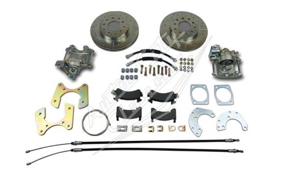 Auto City Classic - Ford 9" Large Old Bearing Rear Disc Brake Conversion Wheel Kit