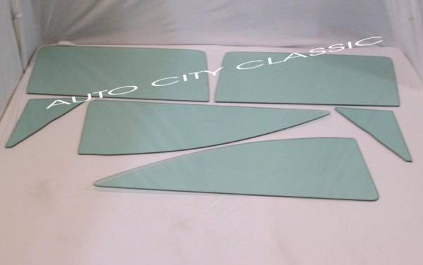 Auto City Classic - 1963-1964 Ford and Mercury 2 Door Hardtop Side Glass Set 634HT2FMSS