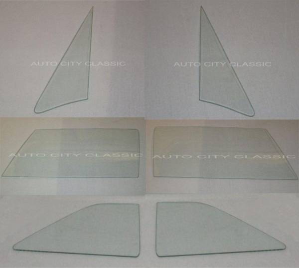 Auto City Classic - 1965-1966 Ford and Mercury Convertible Side Glass Set 6566CONVSS