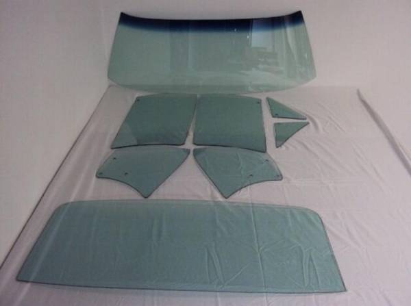 Auto City Classic - 1966-1967 Buick / Oldsmobile / Pontiac A Body 2 Door Coupe Complete Glass Package CG-66-67-BOP-ABODY-2CP