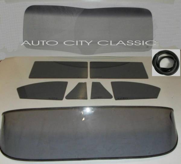 Auto City Classic - 1941-1942, 1946-1948 Buick / Chevrolet / Oldsmobile / Pontiac Coupe and Pickup Complete Glass Package VBend CG-BCOP-41-48-CP-VB-STQ
