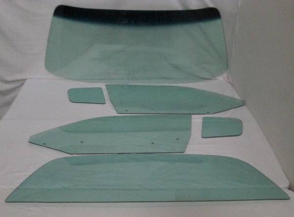 Auto City Classic - 1973-1974 Dodge Charger 2 Door Hardtop Complete Glass Package Stationary Quarter CG-CHRG-73-74-2H-STQ