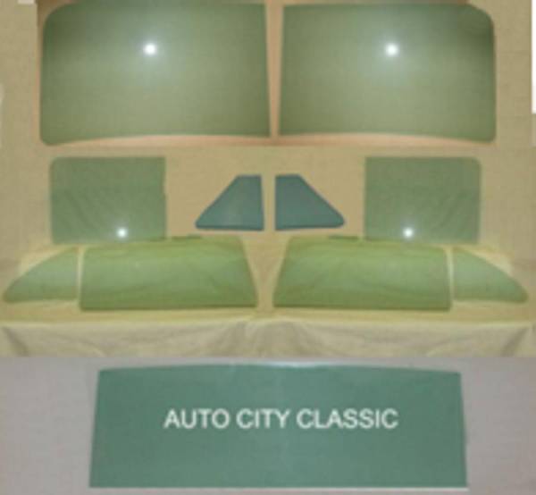Auto City Classic - 1949-1952 Chevrolet / Oldsmobile 4 Door Sedan Rear Stationary Vent Complete Glass Package CG-CO-49-52-4S-2P-STV