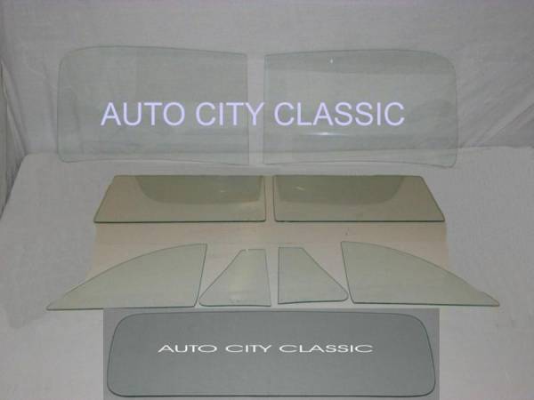 Auto City Classic - 1949-1952 Chevrolet / Oldsmobile / Pontiac 2 Door Sedan Jetback Complete Glass Package CG-COP-49-52-JB-2S-2P