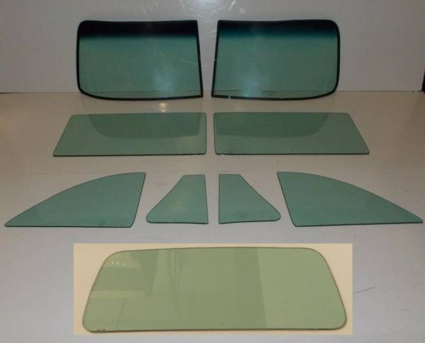 Auto City Classic - 1949-1952 Chevrolet / Oldsmobile / Pontiac 2 Door Sedan Tourback Complete Glass package CG-COP-49-52-TB-2S-2P