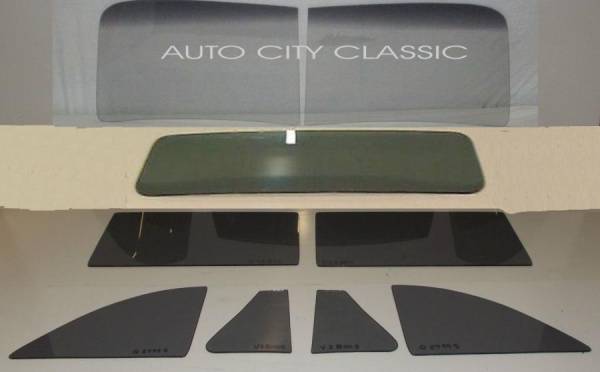 Auto City Classic - 1949-1952 Chevrolet  / Pontiac 2 Door Business Coupe Complete Glass Package CG-CP-49-52-2C-2P