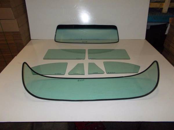 Auto City Classic - 1953-1954 Chevrolet / Pontiac 2 Door Coupe Complete Glass Package CG-CP-53-54-2C