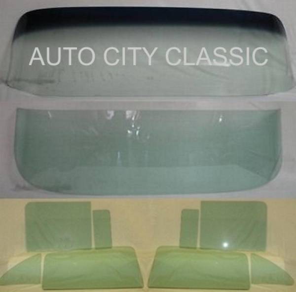 Auto City Classic - 1955-1956 Chevrolet / Pontiac 4 Door Sedan Complete Glass Package CG-CP-55-56-4S