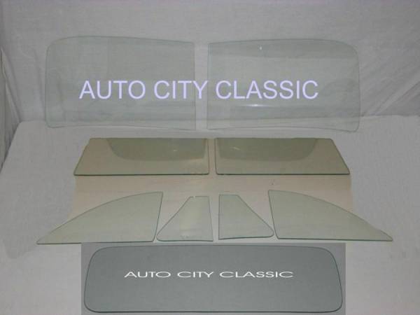 Auto City Classic - 1939 Chevrolet Coupe Pickup Master 85 Complete Glass Package 2 Piece Windshield CG-CVY-39-CPPU-2P