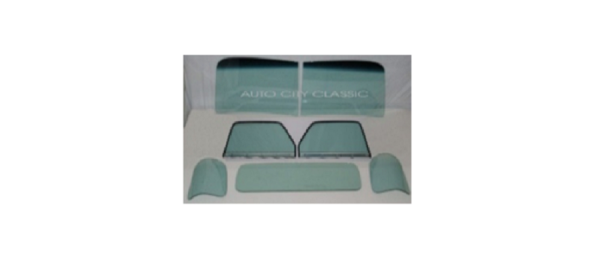 Auto City Classic - 1947-1950 Chevrolet / GMC Pickup Complete Glass Package with Assembled Door Glasses CG-CVY-47-50-PU-SSA-2P