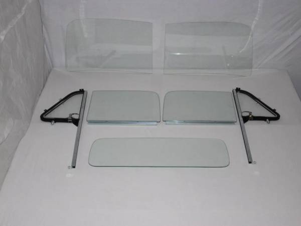Auto City Classic - 1951-1953 Chevrolet / GMC Pickup Complete Glass Package Post Assembled Side Glass CG-CVY-51-53-PU-SSAP-2P-A