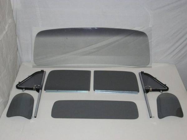 Auto City Classic - 1954 Chevrolet / GMC (53-54) Pickup Complete Glass Package Post Assembled Side Glass Set CG-CVY-54-PU-SSAP