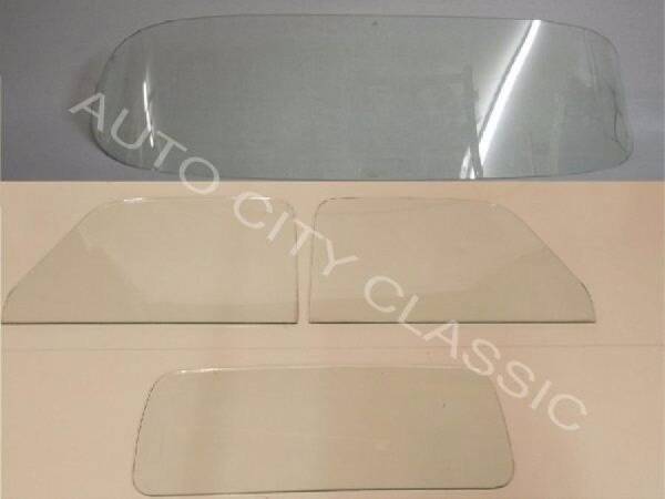 Auto City Classic - 1955-1959 Chevrolet / GMC Cab Complete Glass Package Small Back Vent Delete CG-CVY-55-59-PU-A-VD