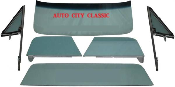 Auto City Classic - 1967-1972 Chevrolet / GMC Pickup Complete Glass Package Post Assembled Side Glass Small Back CG-CVY-67-72-PU-A-SSAP
