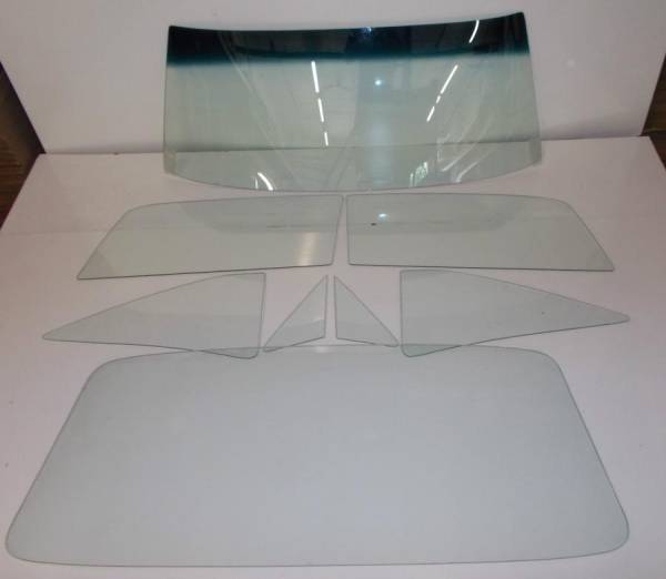 Auto City Classic - 1966-1967 Ford Fairlane / Mercury Montego/Comet 2 Door Hardtop Fastback Complete Glass Package CG-FM-66-67-2H-F