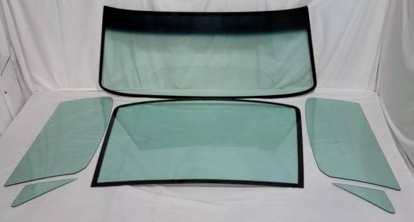 Auto City Classic - 1967-1968 Ford Mustang 2 Door Hardtop Fastback Complete Flush Mount Glass Package CG-MSTG-67-68-2H-FB-NM