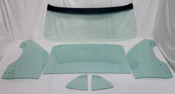 Auto City Classic - 1969-1970 Ford Mustang 2 Door Hardtop Fastback Complete Flush Mount Glass Package (10/69-1970) CG-MSTG-69-70-FB-BOLT-NM