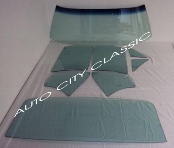 Auto City Classic - 1966-1967 Chevrolet Chevy II / Nova 2 Door Sedan Complete Glass Package CGC-66-67-NOVA-SD