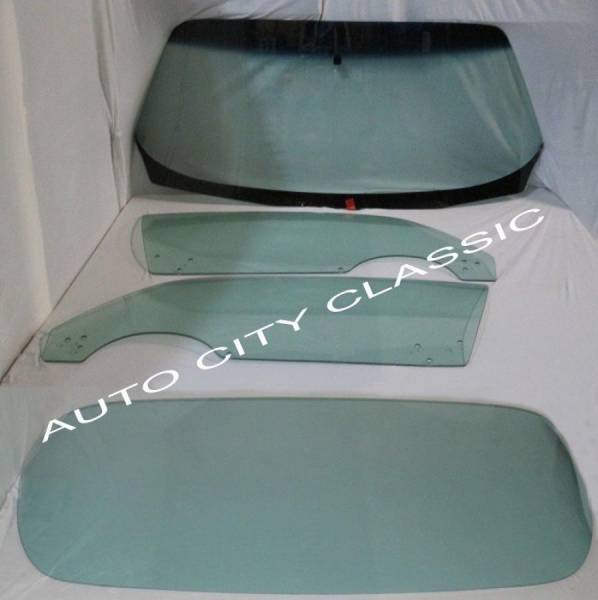 Auto City Classic - 1975-1981 Chevrolet Camaro / Pontiac Firebird Trans Am 2 Door Hardtop Complete Glass Set CGC-75-81-CAMARO-HT