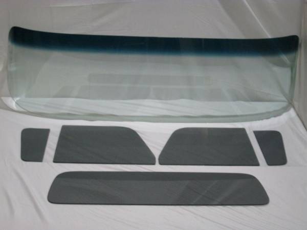 Auto City Classic - 1960-1963 Chevrolet / GMC Pickup Cab Complete Glass Package Small Back Glass CGCP-60-63-PU-A