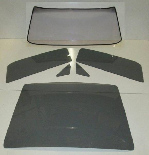Auto City Classic - 1967-1968 Ford Mustang 2 Door Hardtop Fastback Complete Glass Package CGF-67-68-MSTG-FB
