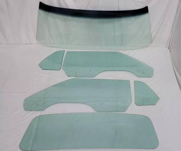 Auto City Classic - 1969-1970 Ford Mustang 2 Door Hardtop Complete Glass Package (10/69-70) CGF-69-70-MSTG-HT-BOLT