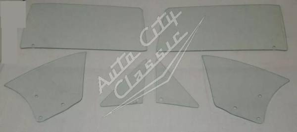Auto City Classic - 1964-1965 Chevrolet Chevelle 300 2 Door Sedan Side Glass Set SS-64-65-CVL-SD