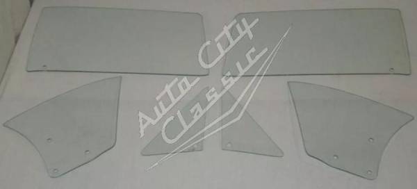 Auto City Classic - 1968-1969 Chevrolet Chevelle 2 Door Coupe Side Glass Set SS-68-72-CVL-2DR-SD