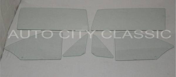 Auto City Classic - 1968-1972 Chevrolet Chevy II / Nova 2 Door Coupe Side Glass Set SS-68-72-NOVA-HT