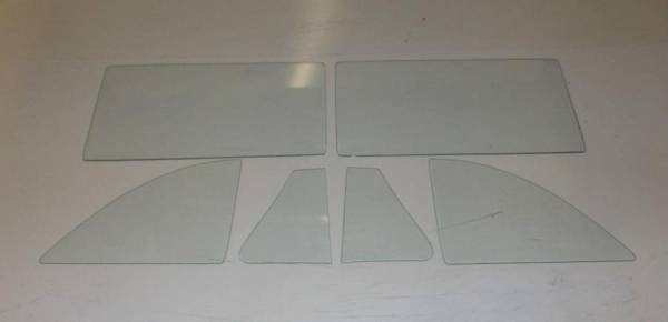 Auto City Classic - 1942, 1946-1948 Buick / Cadillac / Oldsmobile Coupe Convertible Side Glass Set SS-BCO-42-46-48-CV