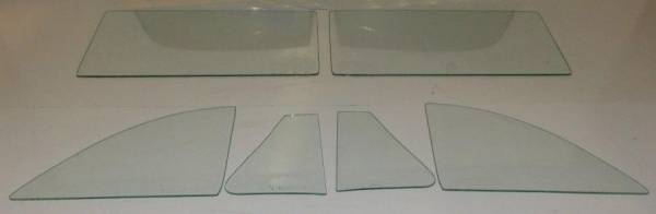 Auto City Classic - 1962-1963 Buick / Oldsmobile 2 Door Coupe and Sedan Side Glass Set SS-BO-62-63-2S