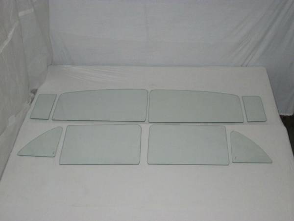 Auto City Classic - 1957-1958 Cadillac 4 Door Sedan Fleetwood Side Glass Set SS-CAD-57-58-4S
