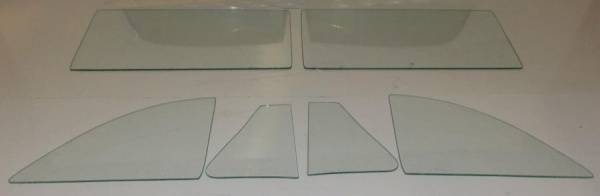 Auto City Classic - 1941-1942, 1946-1948 Chevrolet /Oldsmobile / Pontiac 2 Door Sedan Touring Side Glass Set SS-COP-41-48-2S