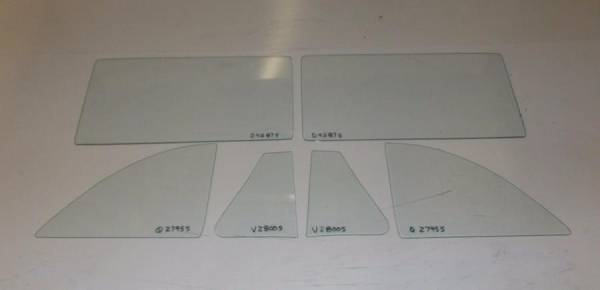 Auto City Classic - 1953-1954 Chevrolet / Pontiac Convertible Side Glass Set SS-CP-53-54-CV