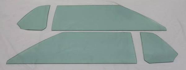 Auto City Classic - 1969 Ford Mustang / Mercury Cougar Convertible and Hardtop Side Glass Set (Jan-Oct) SS-FM-69-CV-2H-GLUE